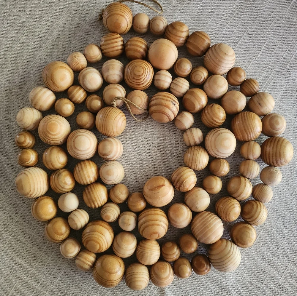 Wood Bead Garland 65